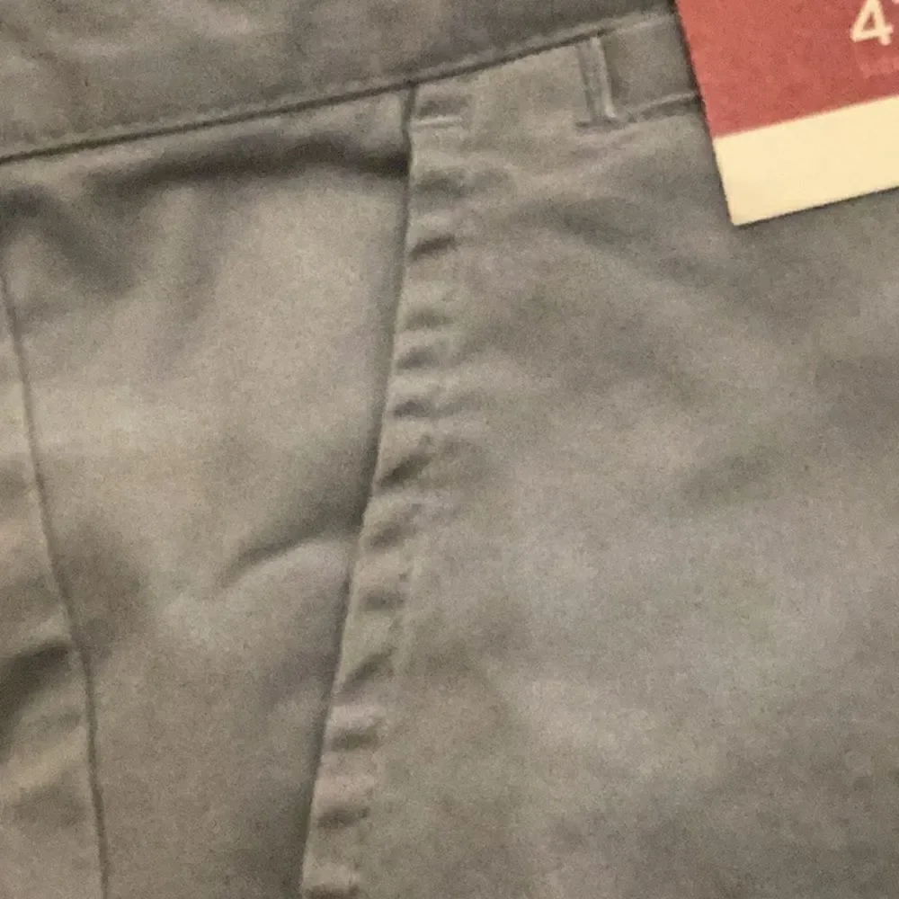 NWT Merona Flat Front Light Gray Shorts Size 42